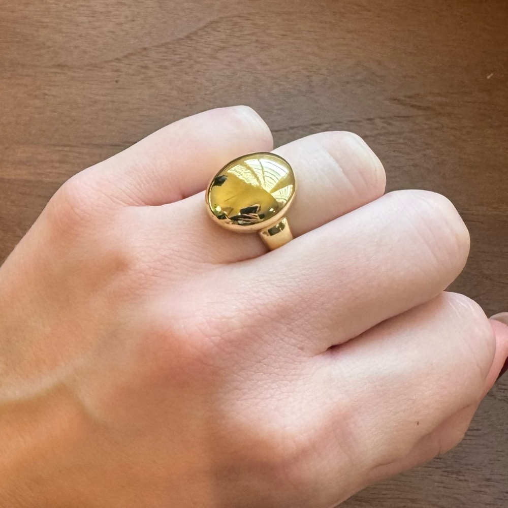 Elegant Gold Plated Ring